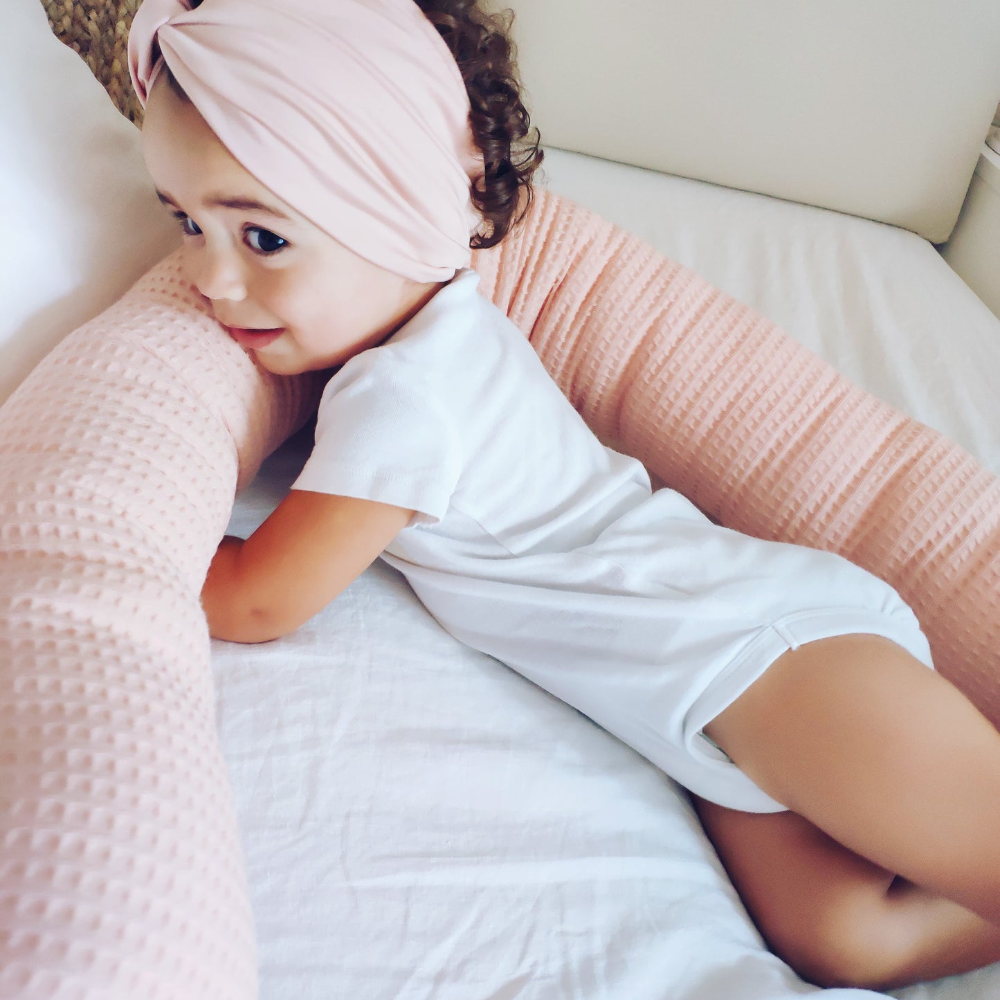 PROTECTOR WAFFLE ROSA