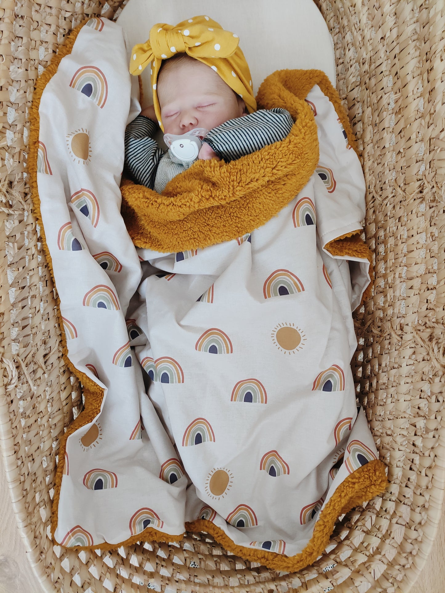 Manta/Arrullo Polar Arcoiris