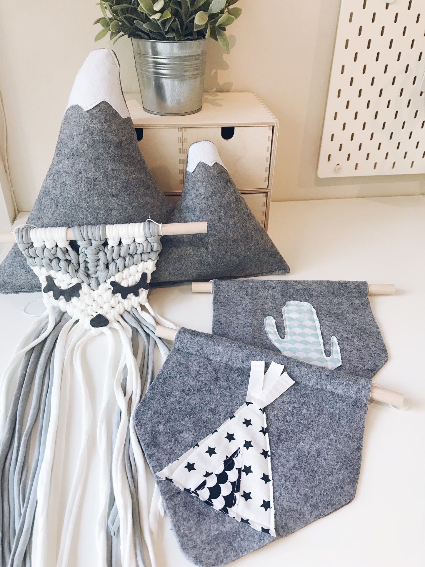 Macramé Baby Foxy Grey