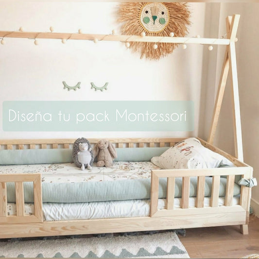 Autonomía y sueño seguro, rulos de cojín Montessori para niños