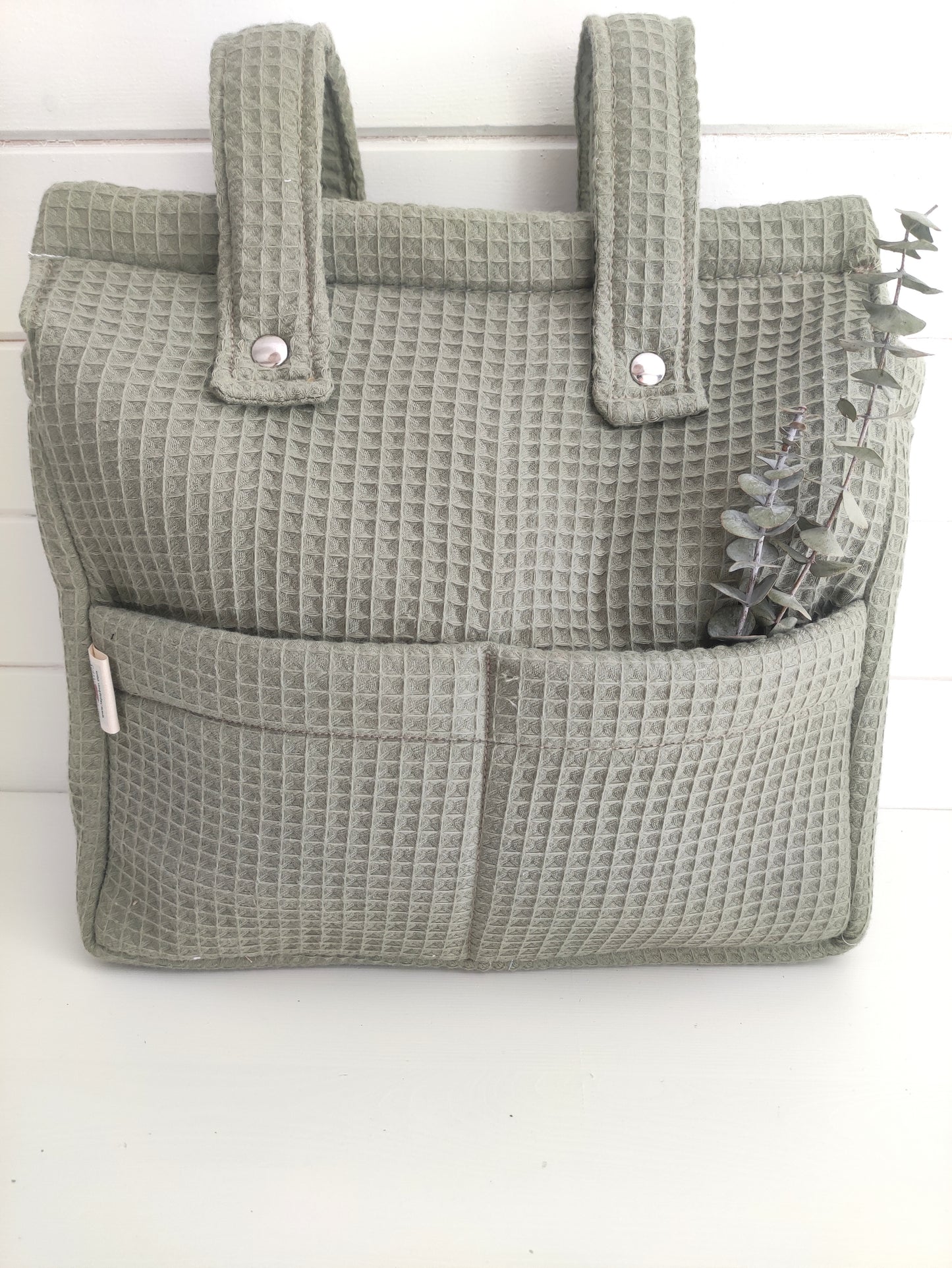 BOLSO COCHECITO  VERDE EUCALIPTO