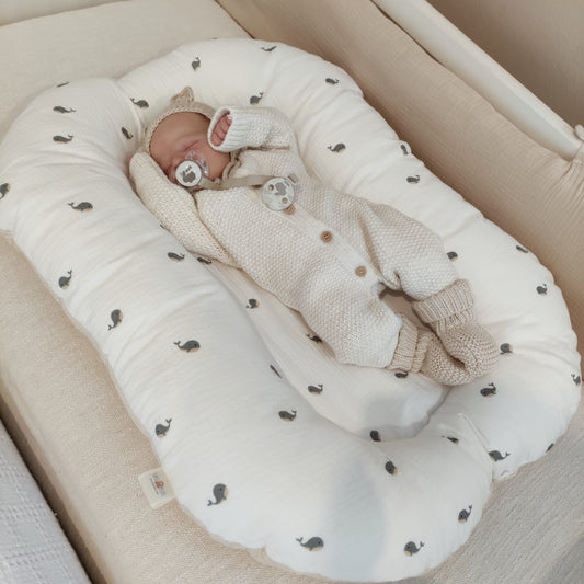 NIDO ERGONÓMICO BALLENA BEBÉ