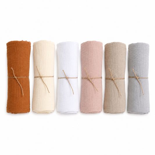 Muselina orgánic XL (elige color)