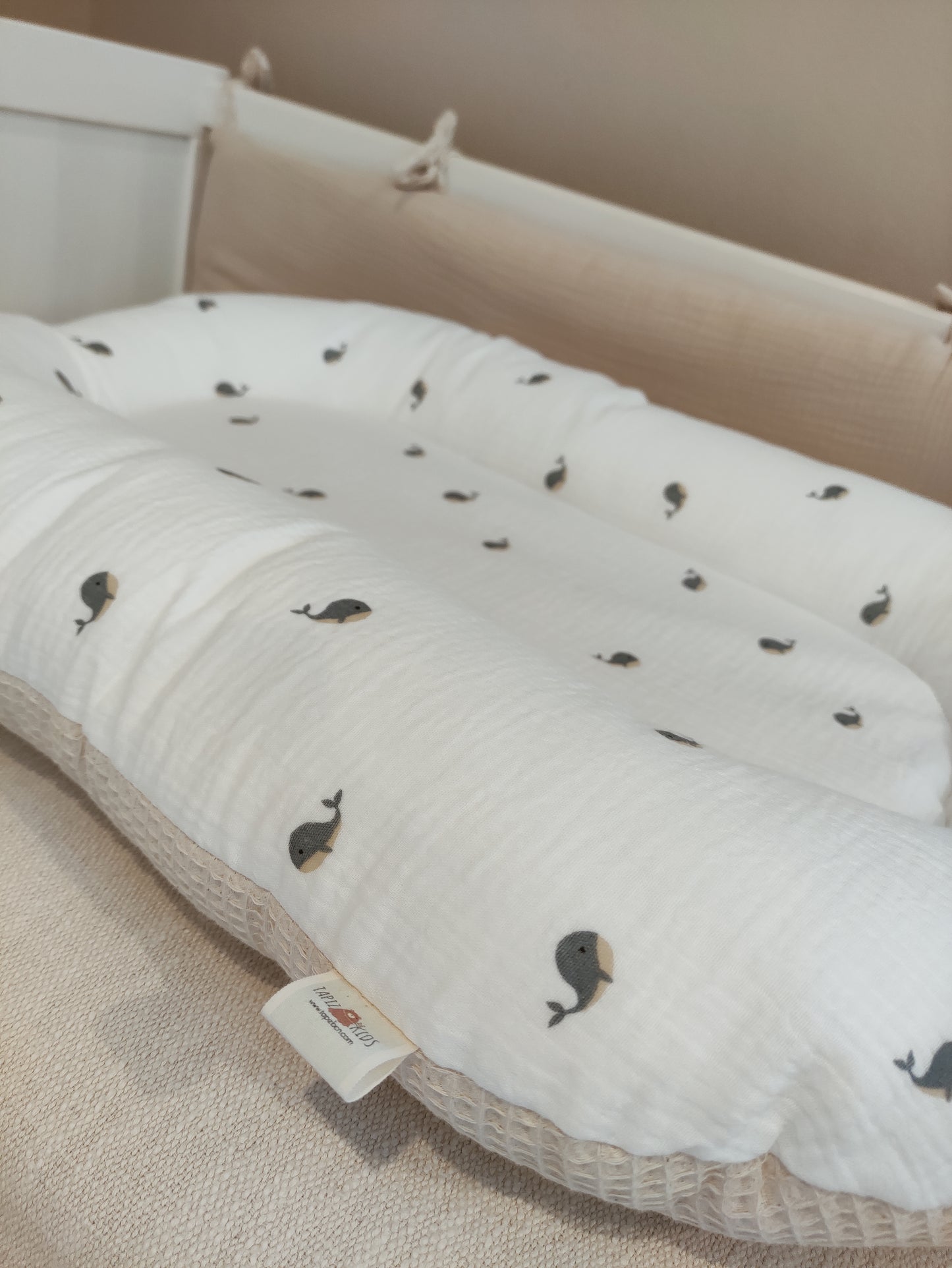 NIDO ERGONÓMICO BALLENA BEBÉ