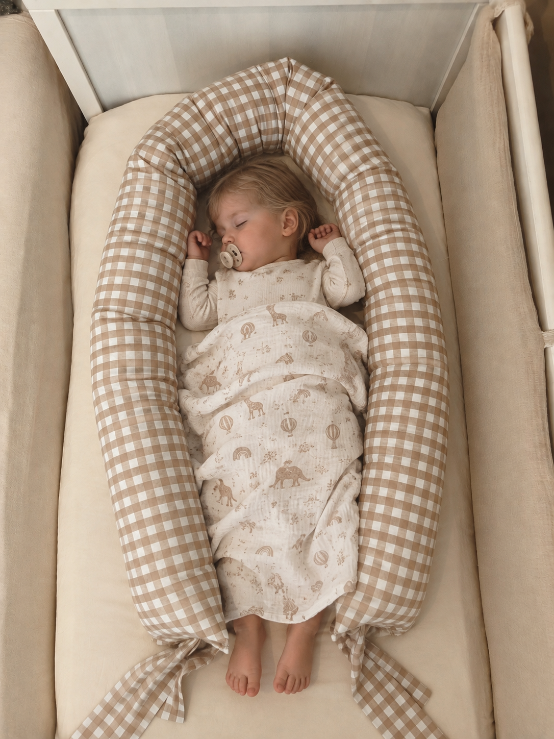 PROTECTOR EVOLUTIVO VICHY BEIGE
