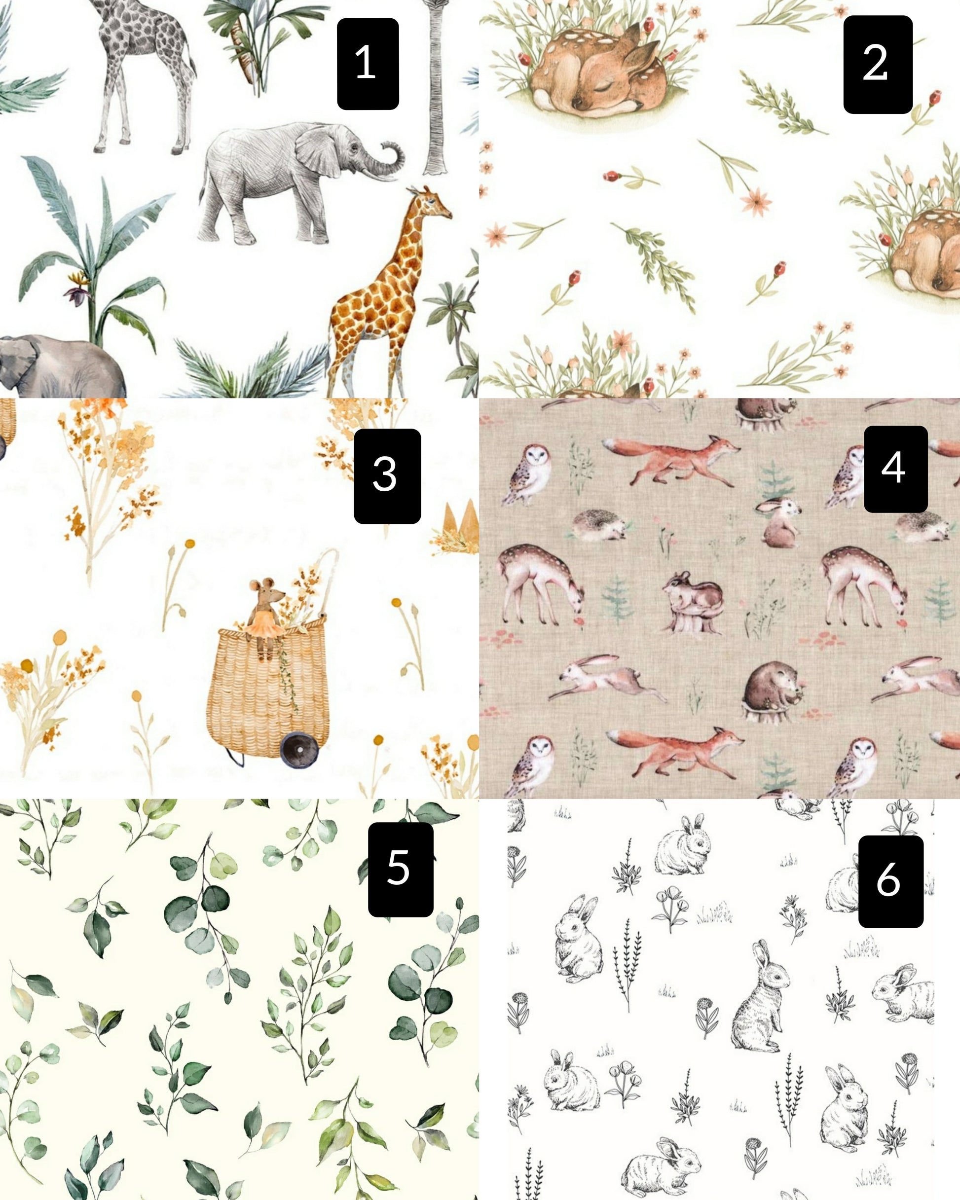 Una colección de nidos para bebés con distintas telas, ideales para adaptarse a todos los estilos y proporcionar un descanso seguro.