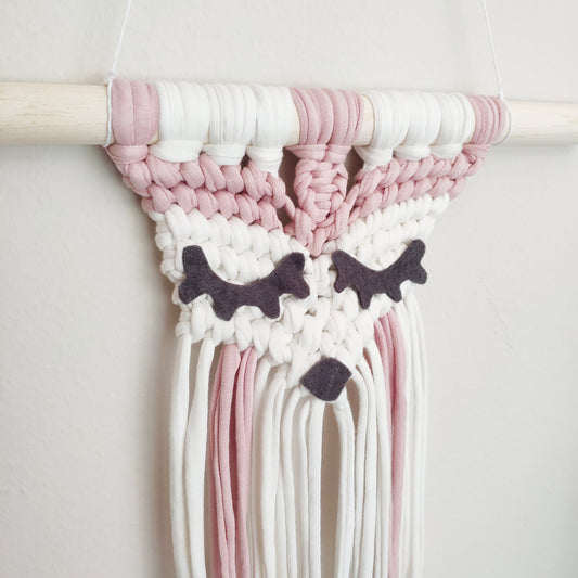 Macramé Baby Foxy Pink