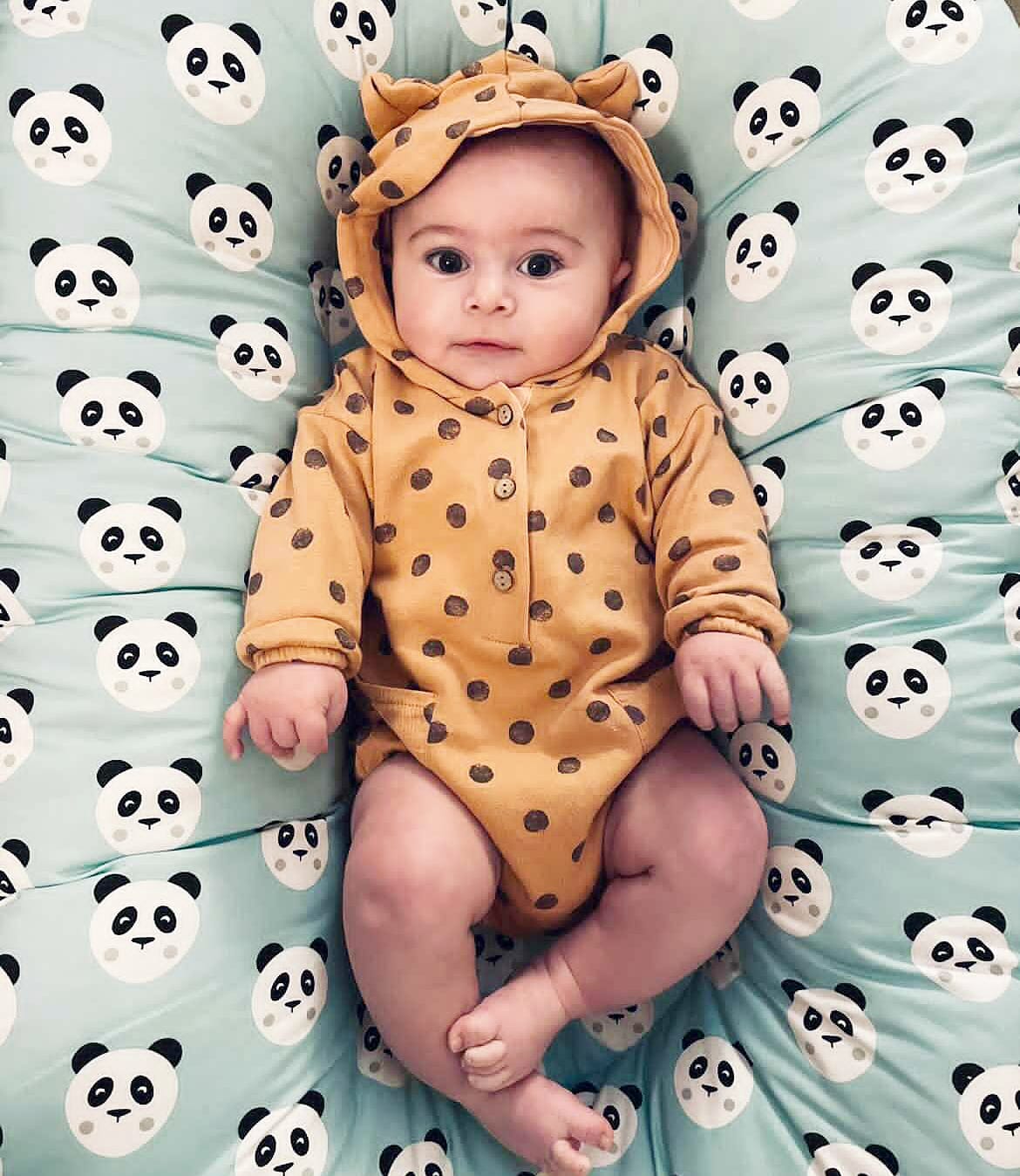 NIDO ERGONÓMICO PANDAS MINT