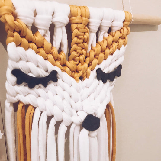 Macramé Baby foxy Mustard